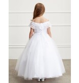 TIP TOP KIDS Double Layered Lace off the Shoulder, 7033