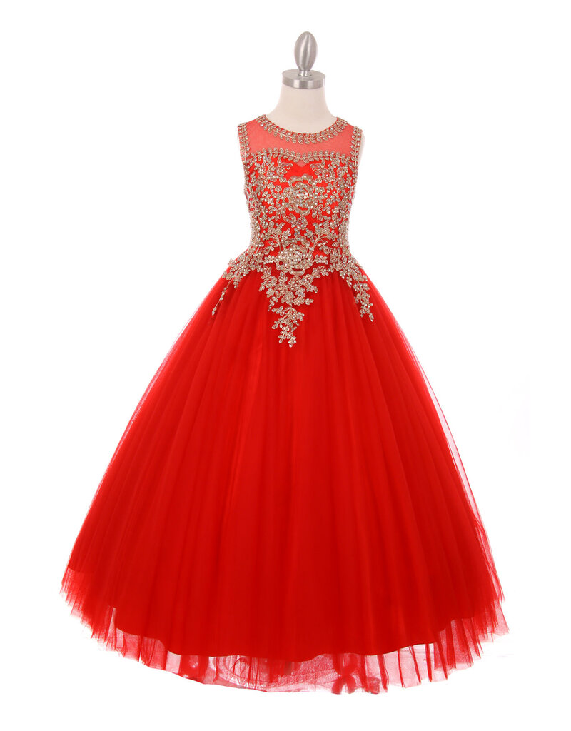 LONG, TANK, EMBROIDERY, FULL SKT 5041