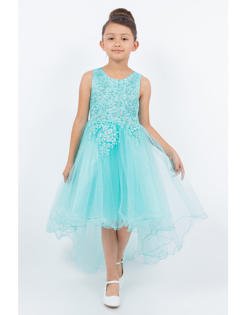 HI LOW, TULLE , TIE BACK 9086