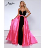 ORGANZA WAIST CAPE JK OVERSKIRT1