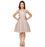 Glitter Tank short flowy gown w/beaded waist band 8013