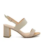 Patent Leather Open Toe Low Block Heel ALBA-5W