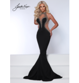HIGH NECK GOWN W/ ILLUSION BACK 2603