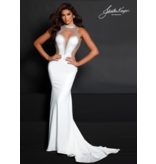 HIGH NECK GOWN W/ ILLUSION BACK 2603