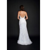 FITTED SEQUIN W/SLIT 3194