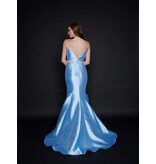 MERMAID, V-NCK, BEADED WAIST N2318