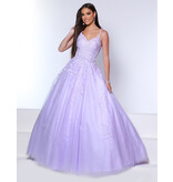Spaghetti strap lace/tulle ballgown 20107