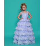 2Cute Princess Tiered Lace Ballgown G1289