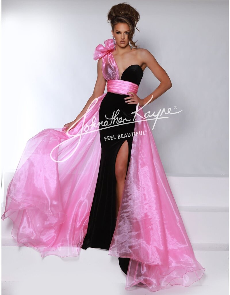One shoulder organza waist cape OVERSKIRT2