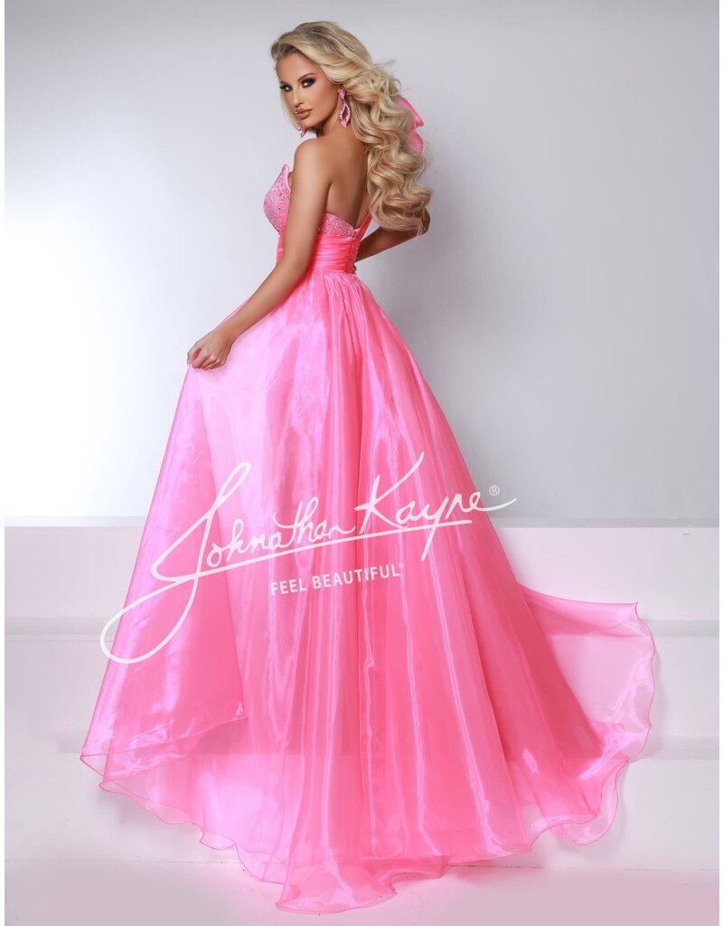 One shoulder organza waist cape OVERSKIRT2
