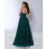 Lace tank corset bodice tulle ballgown 25269
