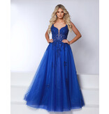 Lace tank corset bodice tulle ballgown 25269