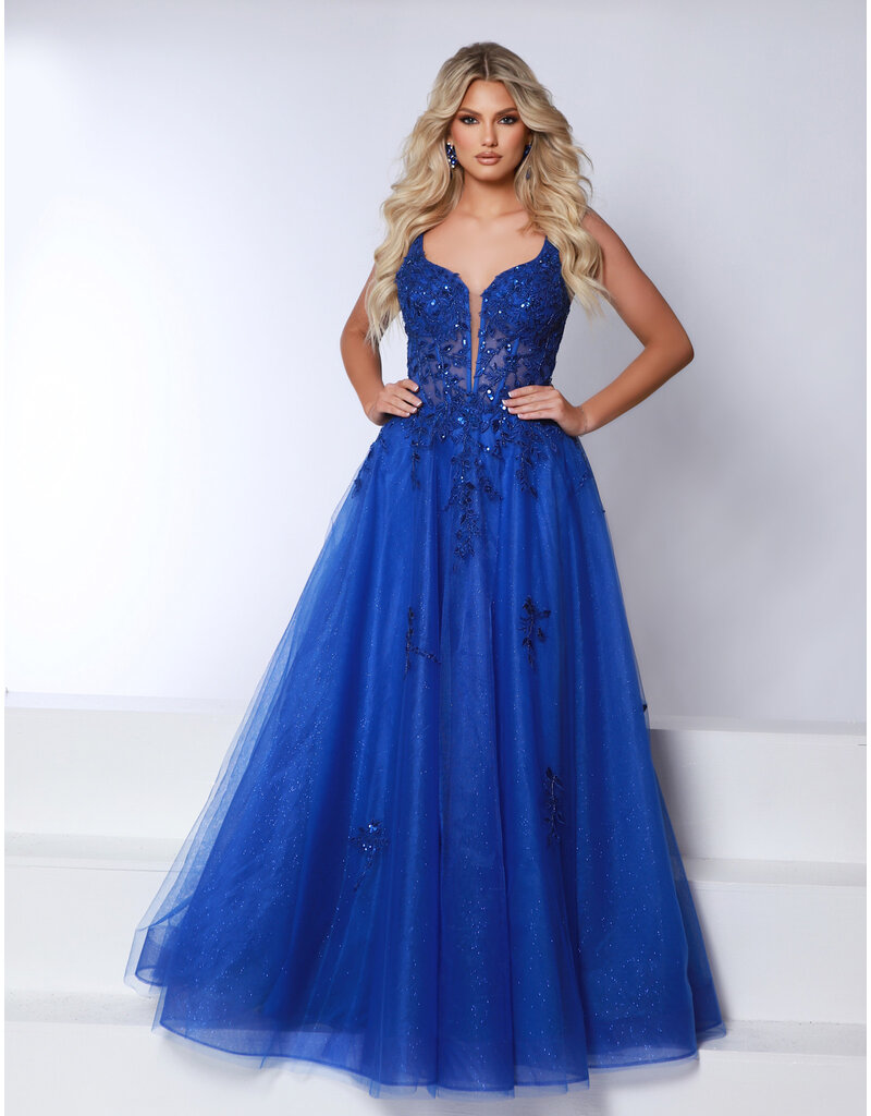 Lace tank corset bodice tulle ballgown 25269