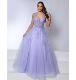 Lace tank corset bodice tulle ballgown 25269