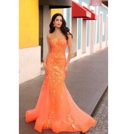 Spaghetti strap sequin mermaid Q1390