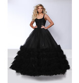 Tuelle tank corset bodice ruffle ballgown 25330