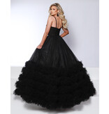 Tuelle tank corset bodice ruffle ballgown 25330