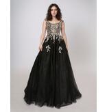 Sequin Tank scoop neck tulle ballgown 3266