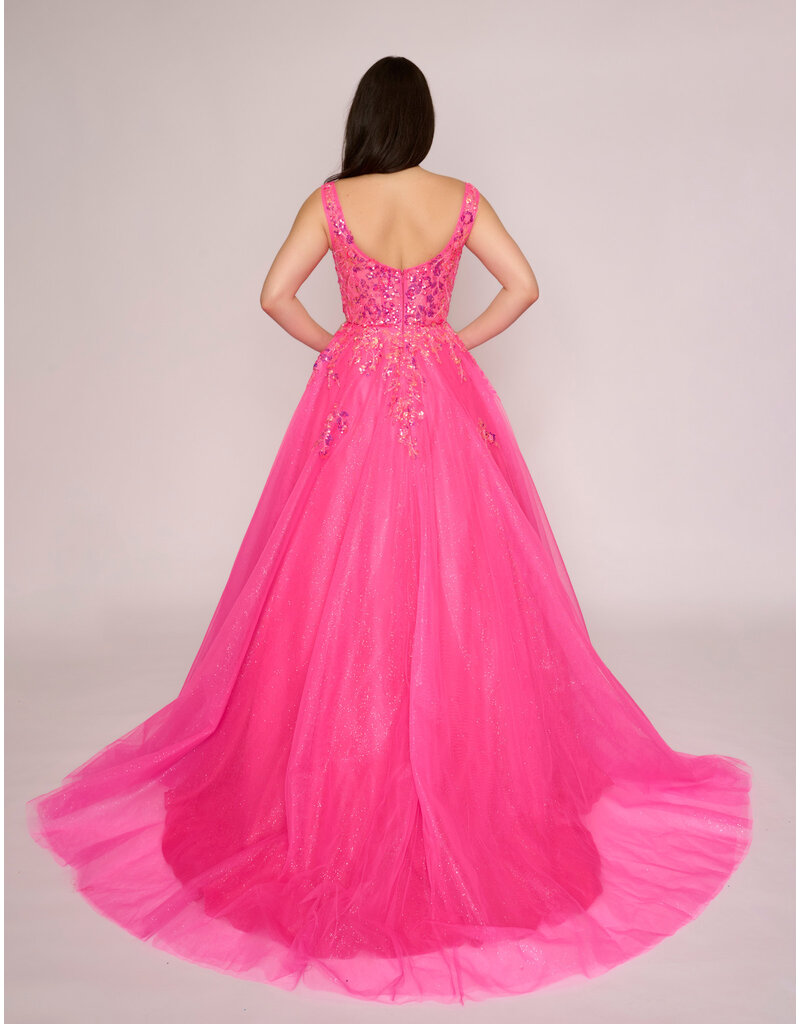 Sequin Tank scoop neck tulle ballgown 3266