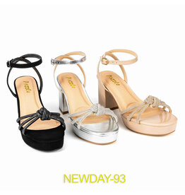METALLIC CHUNKY 3" PLATFORM, NEWDAY-93