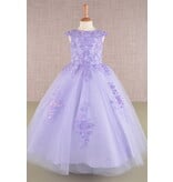 GLS Collective High neck beaded lace tulle ballgown GK108