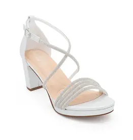 Rhinestone strap Block heel ONLY-12