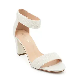 Pearl Beaded velcro ankle shoe NICKY-5