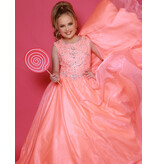 2Cute Princess High neck beaded bodice ballgown G1301
