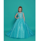 2Cute Princess High neck beaded bodice ballgown G1301