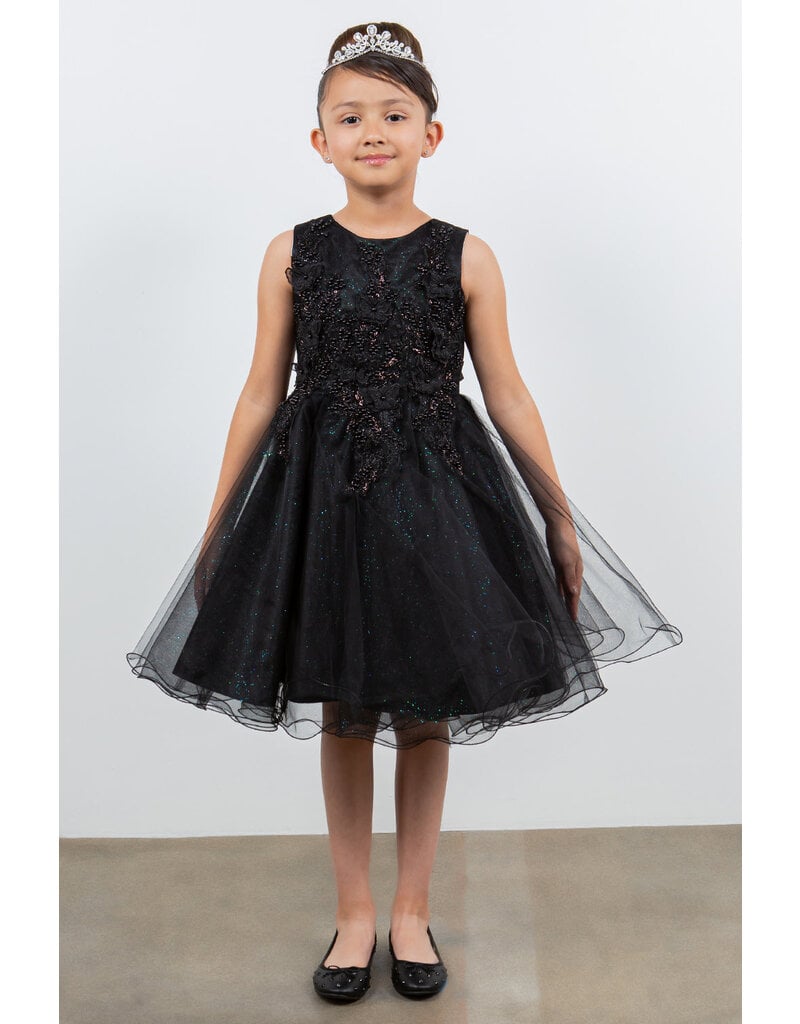 Lace butterfly pearl bodice tuelle short skirt 9150