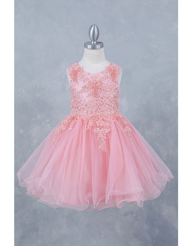 High neck lace tank short tulle skirt 9172