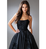 AMELIA COUTURE SATIN BALLGOWN, LACE EMBRD. SU074