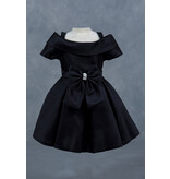 Off the shoulder a-line short gown 9177B