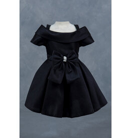 Off the shoulder a-line short gown 9177B