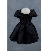 Off the shoulder a-line short gown 9177B