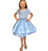 MARC DEFANG SEQUIN TOP A-LINE KIDS 5105K