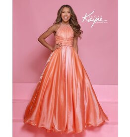 HIGH NCK, BEADED, A-LNE C397