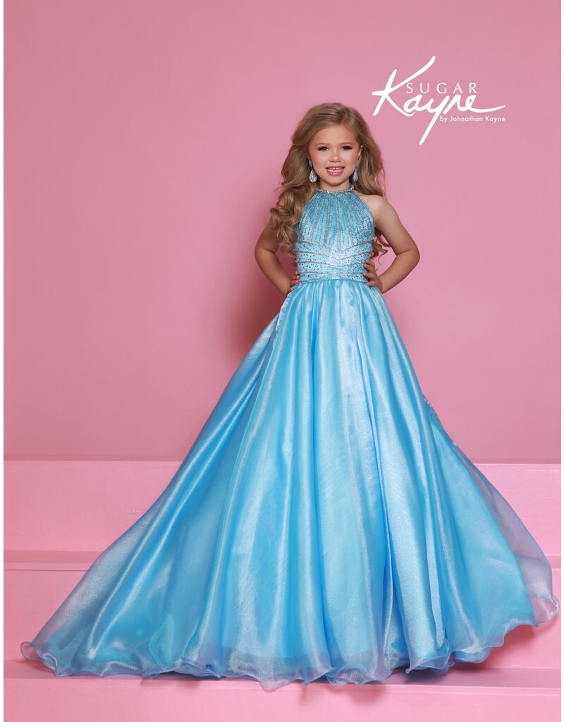 HIGH NCK, BEADED, A-LNE C397