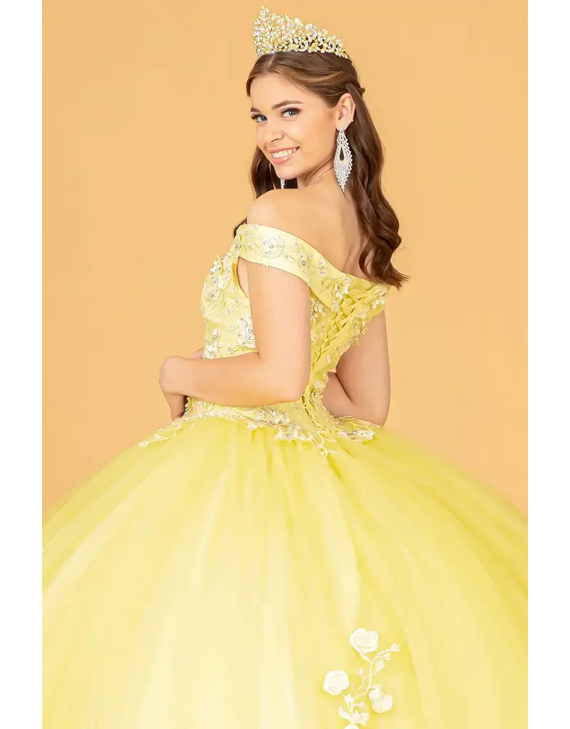 GLS Collective OFF SHLDR, FLWR DTL, LACE BCK 2802