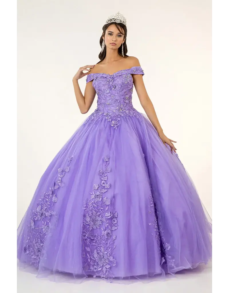 GLS Collective OFF SHLDR, FLWR DTL, LACE BCK 2802