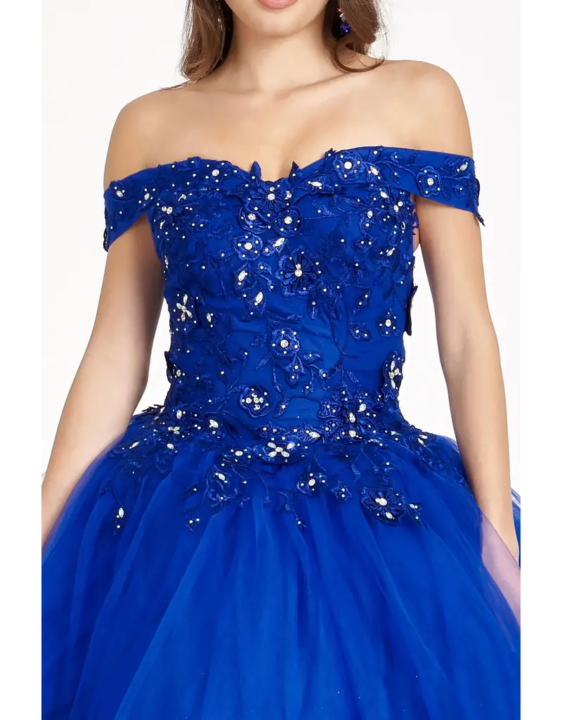 GLS Collective OFF SHLDR, FLWR DTL, LACE BCK 2802