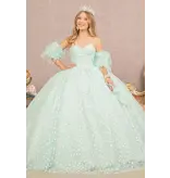GLS Collective ZPPR BCK, BEADED, SWT HRT NCK GL3176