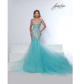 TNK STRP, V-NCK, MERMAID, BEADED 3128