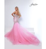 TNK STRP, V-NCK, MERMAID, BEADED 3128