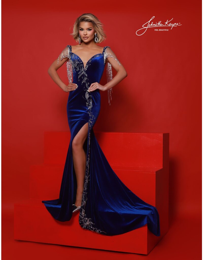 OFF SHLDR, BEADED, ZPPR, VLVT 3163