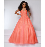 KATE PARKER V-NCK, TNK STRP, LACE UP BCK, BALLGOWN 25945
