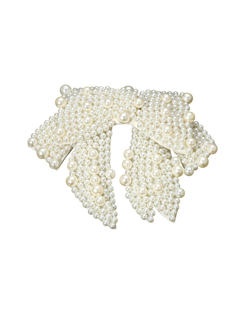 WONA TRADING PEARL, BOW, CLIP, BARRETTE BH1829