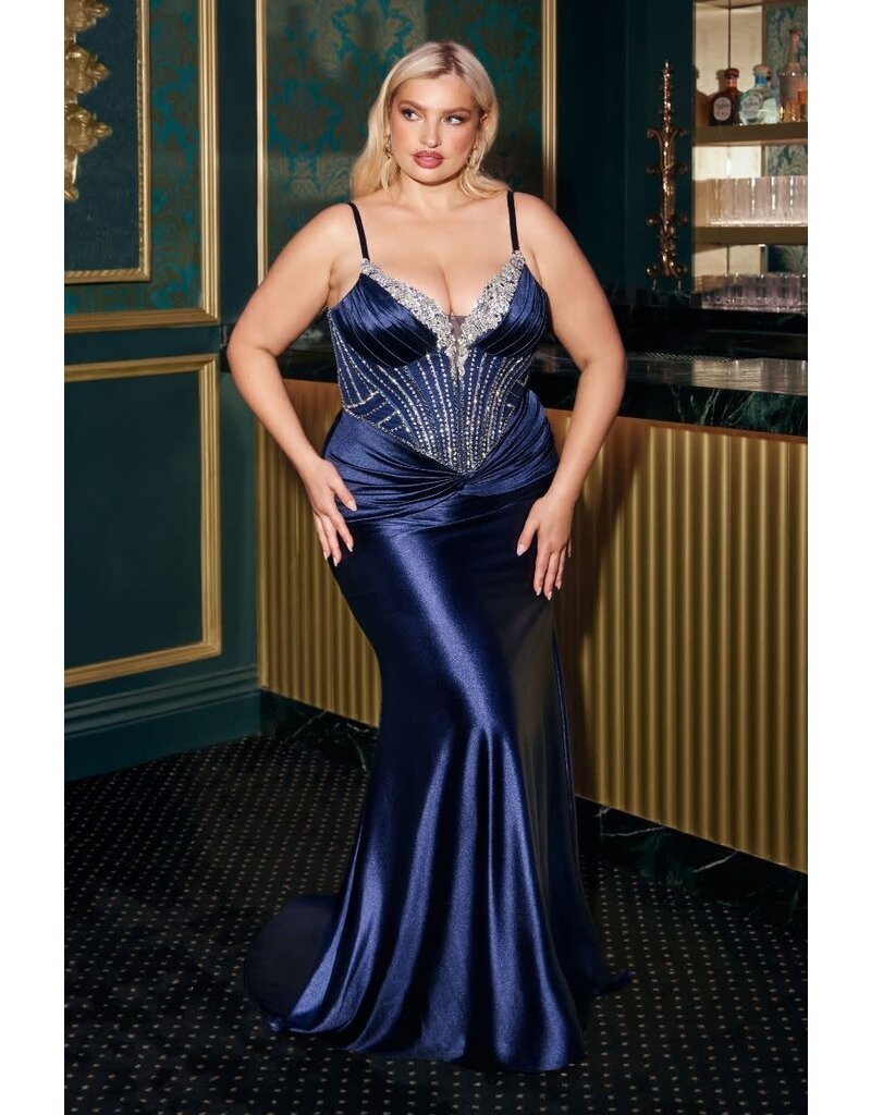 Ladivine TNK STRP, BEADED, V-NCK, FITTED CD25752C