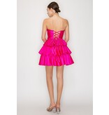 PEEK A BOO TOP, RUFFLE SKT 992544