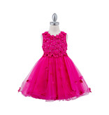 3D Flower Tank Short Tulle gown X9219